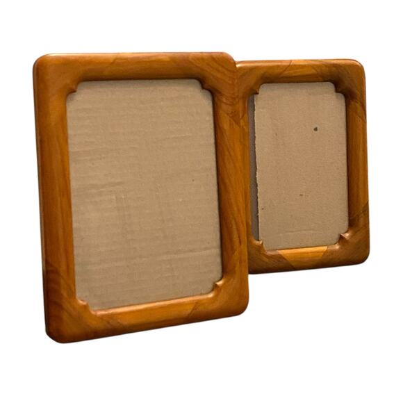 Vintage Fetco Fine Wood Handcrafted 5" x 7" Picture Frame Photo Made in Thailand - Picture 4 of 16